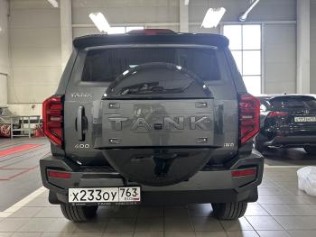 21 999 р. Пластиковый колпак (чехол) запасного колеса RALEX  Tank 400 (2023-2025) (черный глянец (лак))  с доставкой в г. Кемерово. Увеличить фотографию 4