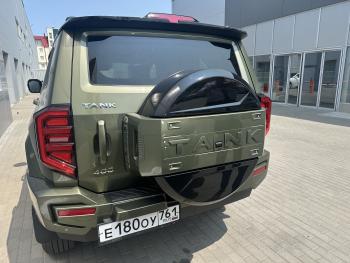 21 999 р. Пластиковый колпак (чехол) запасного колеса RALEX  Tank 400 (2023-2025) (черный глянец (лак))  с доставкой в г. Кемерово. Увеличить фотографию 13