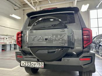 21 999 р. Пластиковый колпак (чехол) запасного колеса RALEX  Tank 400 (2023-2025) (черный глянец (лак))  с доставкой в г. Кемерово. Увеличить фотографию 21