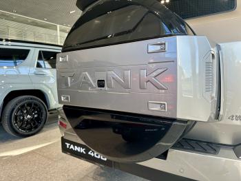 21 999 р. Пластиковый колпак (чехол) запасного колеса RALEX  Tank 400 (2023-2025) (черный глянец (лак))  с доставкой в г. Кемерово. Увеличить фотографию 6