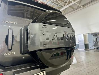 21 999 р. Пластиковый колпак (чехол) запасного колеса RALEX  Tank 400 (2023-2025) (черный глянец (лак))  с доставкой в г. Кемерово. Увеличить фотографию 9