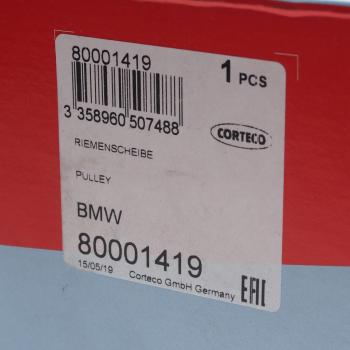55 999 р. Шкив BMW 5 (F10) коленвала CORTECO  с доставкой в г. Кемерово. Увеличить фотографию 6