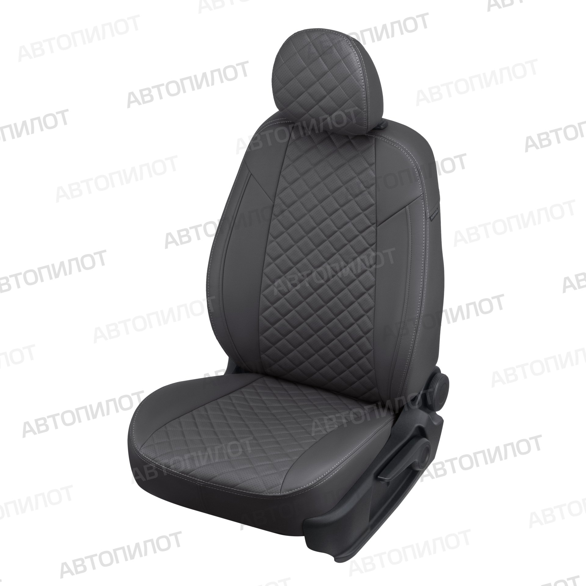 8 249 р. Чехлы сидений (экокожа, 40/60, без подлокотника, Ambition) Автопилот Ромб  Skoda Karoq  NU7 (2017-2025) дорестайлинг, рестайлинг (темно-коричневый)  с доставкой в г. Кемерово