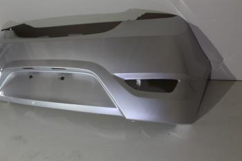 11 999 р. Бампер задний DAR (окрашенный)  Hyundai Solaris  RBr (2010-2014) хэтчбэк дорестайлинг (Sleek silver RHM (Серебристый металлик))  с доставкой в г. Кемерово. Увеличить фотографию 2