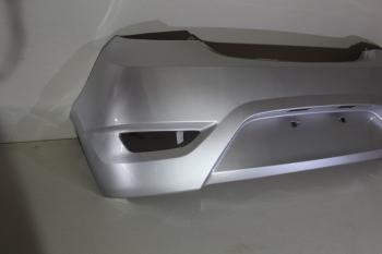 11 999 р. Бампер задний DAR (окрашенный)  Hyundai Solaris  RBr (2010-2014) хэтчбэк дорестайлинг (Sleek silver RHM (Серебристый металлик))  с доставкой в г. Кемерово. Увеличить фотографию 3