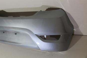 11 999 р. Бампер задний DAR (окрашенный)  Hyundai Solaris  RBr (2010-2014) хэтчбэк дорестайлинг (Ice Silver VEA (Голубой металлик))  с доставкой в г. Кемерово. Увеличить фотографию 2