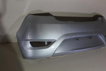 11 999 р. Бампер задний DAR (окрашенный)  Hyundai Solaris  RBr (2010-2014) хэтчбэк дорестайлинг (Ice Silver VEA (Голубой металлик))  с доставкой в г. Кемерово. Увеличить фотографию 3