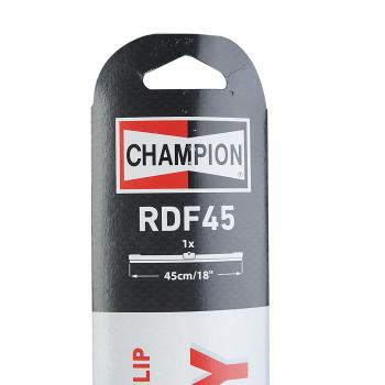 399 р. Щетка стеклоочистителя 450мм бескаркасная Rainy Day Flat Multi Clip CHAMPION  с доставкой в г. Кемерово. Увеличить фотографию 3
