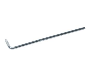 61 р. Ключ TORX Г-образный T-10 экстрадлинный ROCKFORCE  с доставкой в г. Кемерово. Увеличить фотографию 1