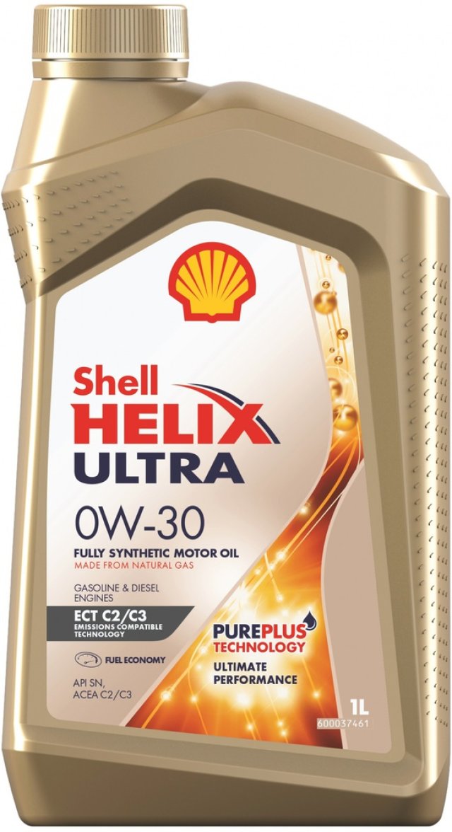 1 339 р. Масло моторное HELIX ULTRA ECT 0W30 C2C3SN синт.1л SHELL  с доставкой в г. Кемерово