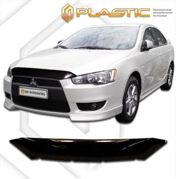 Дефлектор капотаClassic черныйMitsubishiLancer 2007-2009