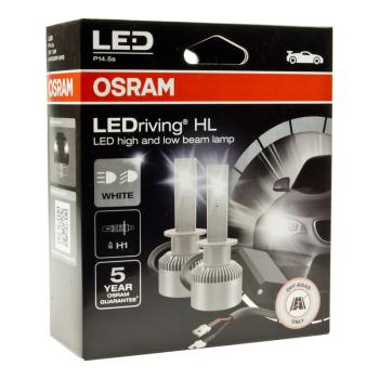 10 699 р. Лампа светодиодная 12V H1 P14.5s 6000K 1215лм (2шт.) LEDriving HL Cool White OSRAM  с доставкой в г. Кемерово. Увеличить фотографию 4