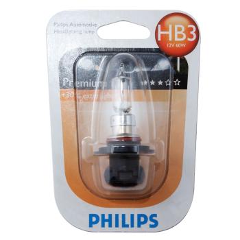 959 р. Лампа 12V HB3 65W P20d +30% блистер (1шт.) Premium PHILIPS  с доставкой в г. Кемерово. Увеличить фотографию 1