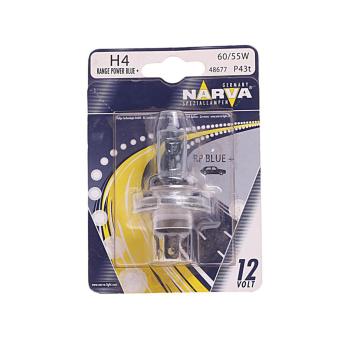 499 р. Лампа 12V H4 6055W P43t-38 +50% Range Power Blue+ NARVA  с доставкой в г. Кемерово. Увеличить фотографию 1