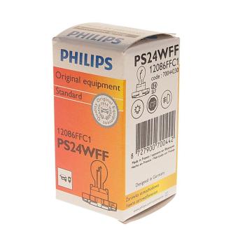 1 599 р. Лампа 12V PS24W PG20-3 PHILIPS  с доставкой в г. Кемерово. Увеличить фотографию 2