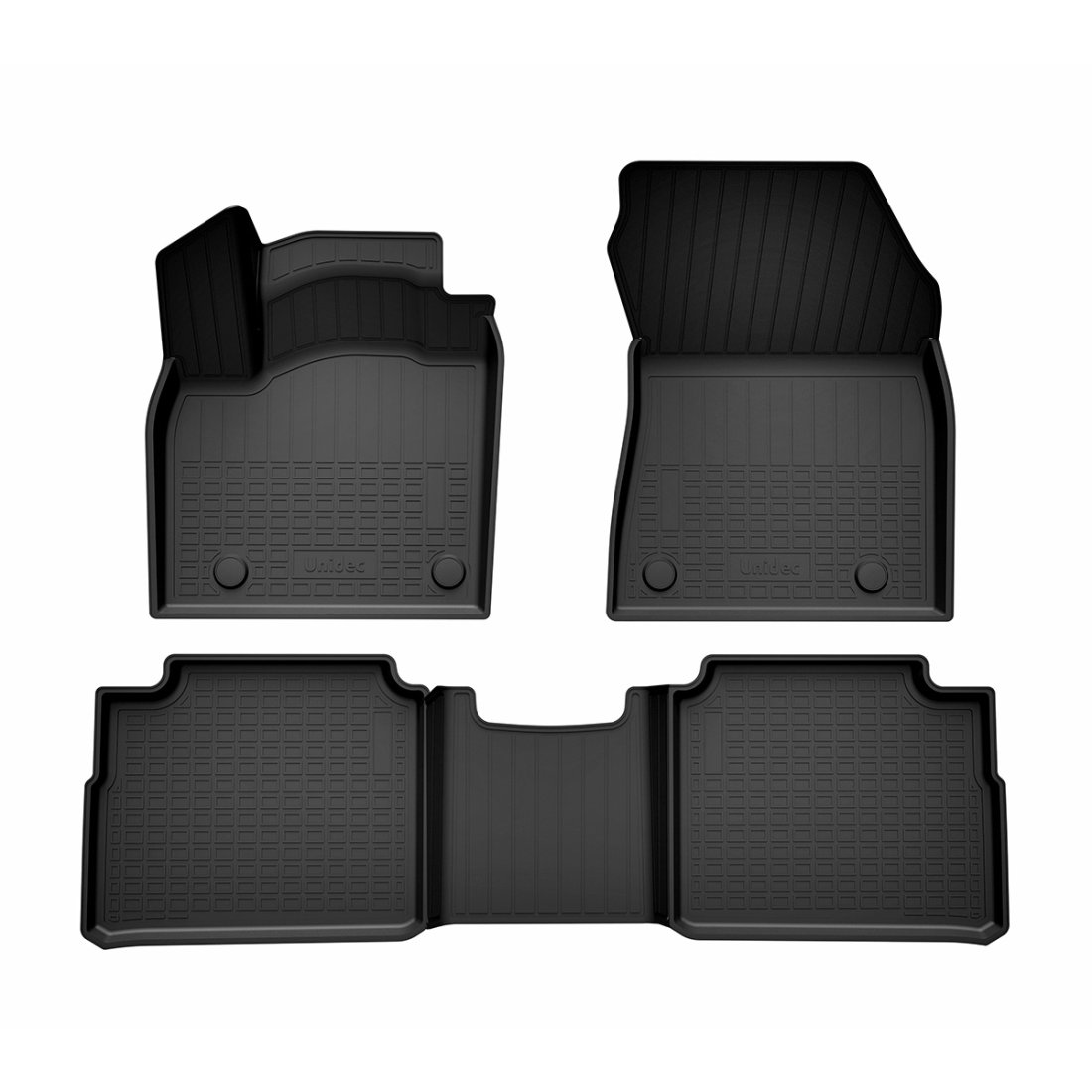 2 489 р. Коврики салонные Norplast Unidec  Nissan X-trail  4 T33 (2021-2025) дорестайлинг (черные)  с доставкой в г. Кемерово