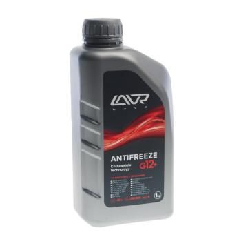 Антифриз красный -45C G12+ 1кг LAVR