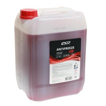 Антифриз красный -45C G12+ 10кг LAVR