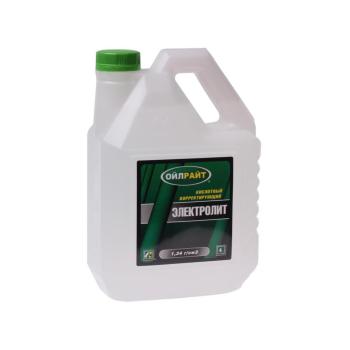 Электролит 1.34гкуб.см 4л OILRIGHT