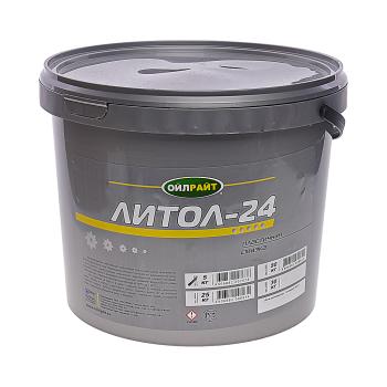 1 799 р. Смазка ЛИТОЛ-24 5кг OILRIGHT  с доставкой в г. Кемерово. Увеличить фотографию 1