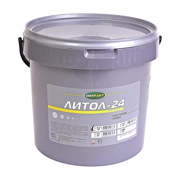 3 299 р. Смазка ЛИТОЛ-24 9.5кг OILRIGHT  с доставкой в г. Кемерово. Увеличить фотографию 1