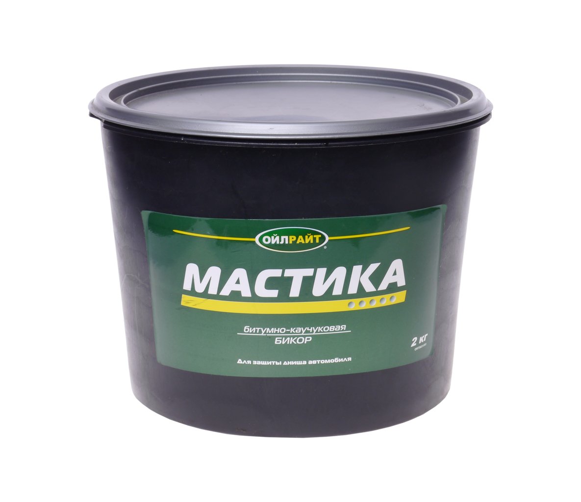 479 р. Антикор для наружных поверхностей мастика каучуко-битумная 2кг БИКОР OILRIGHT  с доставкой в г. Кемерово