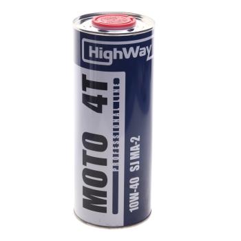 549 р. Масло моторное для 4-х тактных двигателей SJ JASO MA-2 4T 10W40 псинт.1л HIGHWAY  с доставкой в г. Кемерово. Увеличить фотографию 1