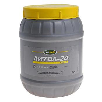 329 р. Смазка ЛИТОЛ-24 800г OILRIGHT  с доставкой в г. Кемерово. Увеличить фотографию 1