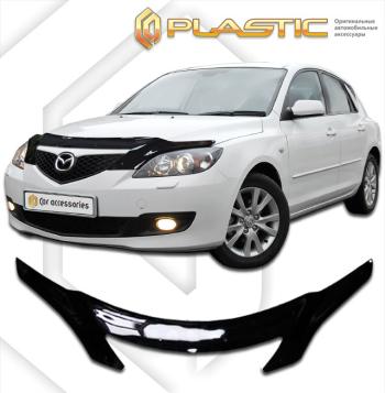 Дефлектор капота (exclusive) Mazda  2004-2009