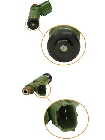 1 199 р. Форсунка для TOYOTA Allion, Celica, 00-05 гг, Corolla 00-04, Vibe0 3-06 1ZZFE (зеленая)  с доставкой в г. Кемерово. Увеличить фотографию 2