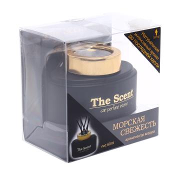 799 р. Ароматизатор на панель приборов гелевый (морская свежесть) 60мл The Scent FKVJP  с доставкой в г. Кемерово. Увеличить фотографию 2