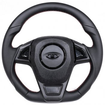 6 899 р. Рулевое колесо autodemic  Chevrolet Niva  2123 (2002-2020), Лада 2123 (Нива Шевроле) (2009-2020), Лада Калина ( 1118,  1117,  1119,  2192,  2194) (2004-2018), Лада Калина Cross  2194 (2014-2018), Лада Калина Спорт ( 1119,  2192) (2008-2018), Лада Приора ( 2170,  2171,  2172,  21728) (2007-2018) (анатомическое, в коже)  с доставкой в г. Кемерово. Увеличить фотографию 10