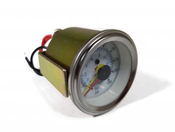 5 799 р. Манометр VIAIR 2 220 PSI, 2 контура, с подсветкой, белый Viair 90081  с доставкой в г. Кемерово. Увеличить фотографию 2