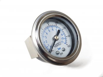 1 449 р. Манометр VIAIR 1.5 160 PSI, белый Viair 90084  с доставкой в г. Кемерово. Увеличить фотографию 2