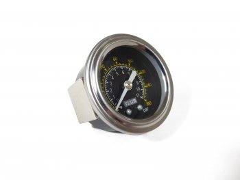 1 449 р. Манометр VIAIR 1.5 160 PSI, черный Viair 90085  с доставкой в г. Кемерово. Увеличить фотографию 2