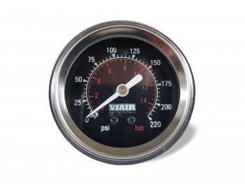 1 999 р. Манометр VIAIR 2 220 PSI, с подсветкой, черный Viair 90090  с доставкой в г. Кемерово. Увеличить фотографию 5