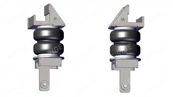 25 999 р. Пневмоподвеска Mercedes-Benz Sprinter 411 - 416 (96-), задняя ось, двухскатная ошиновка заднего моста Арайд 41050  с доставкой в г. Кемерово. Увеличить фотографию 1