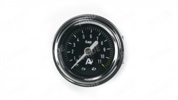 1 139 р. Манометр ARIDE 41 мм, 1х11 бар (160 PSI), 1.5, черный Арайд м 41 1 11  с доставкой в г. Кемерово. Увеличить фотографию 1