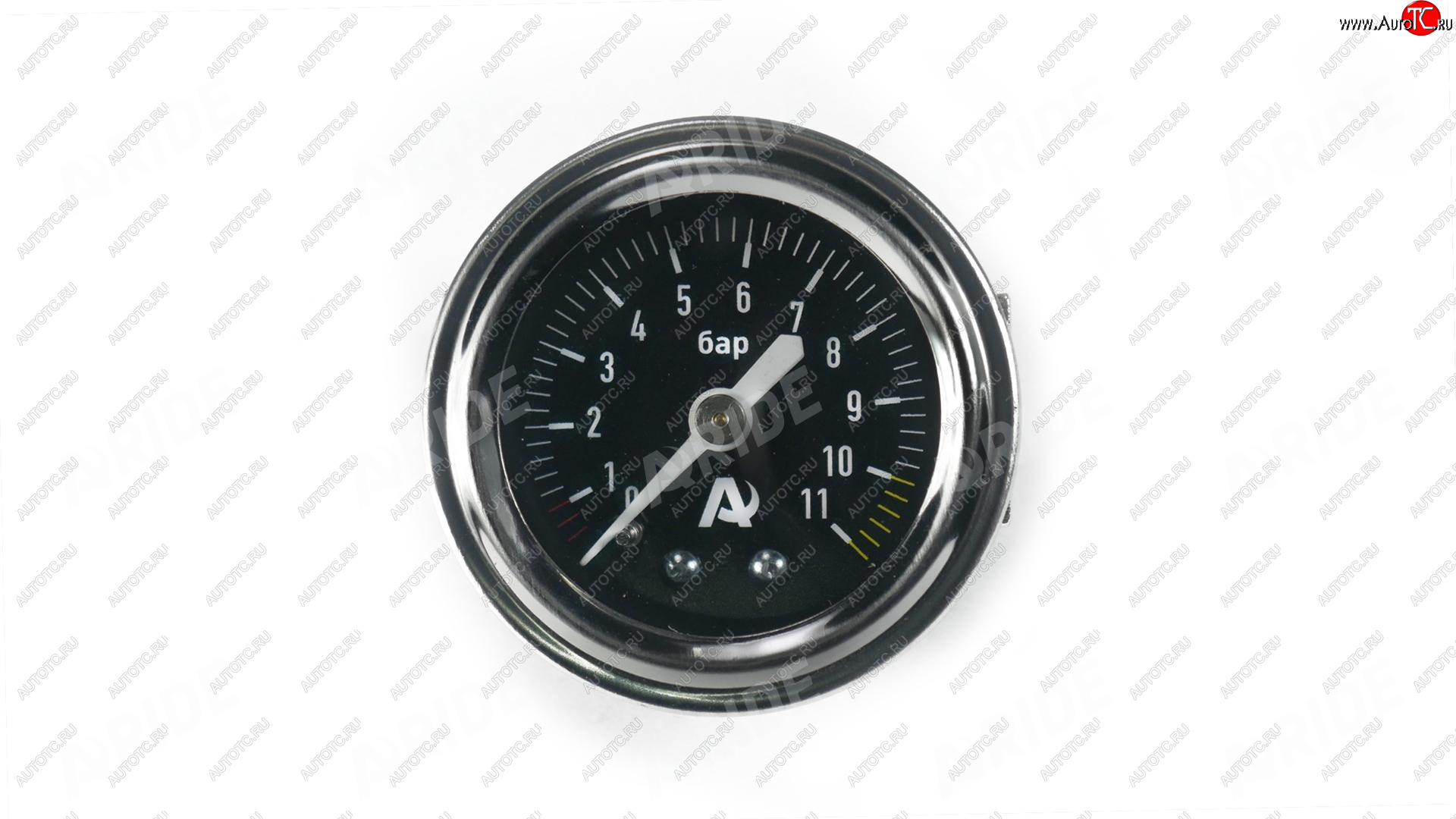 1 139 р. Манометр ARIDE 41 мм, 1х11 бар (160 PSI), 1.5, черный Арайд м 41 1 11  с доставкой в г. Кемерово