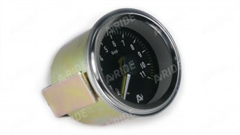 3 299 р. Манометр ARIDE 53 мм, 2х11 бар (160 PSI), 2, черный Арайд м 53 2 11  с доставкой в г. Кемерово. Увеличить фотографию 2