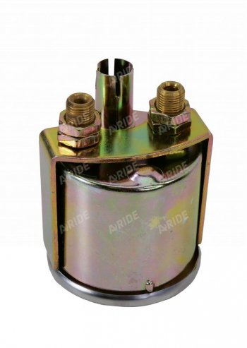3 299 р. Манометр ARIDE 53 мм, 2х15 бар (220 PSI), 2, черный Арайд м 53 2 15  с доставкой в г. Кемерово. Увеличить фотографию 2