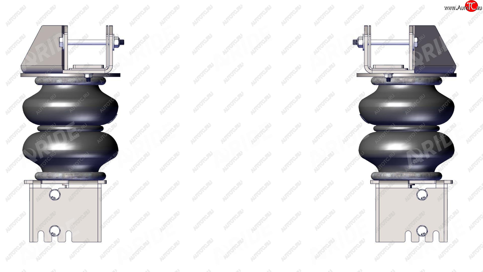 34 999 р. Пневмоподвеска MERCEDES Sprinter 315  VOLKSWAGEN Crafter 35 (07-13), грузовой, задняя ось Арайд 41012  с доставкой в г. Кемерово