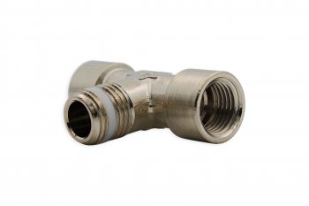 429 р. Фитинг тройник с фторопластовым кольцом Camozzi S2060 18-18 Camozzi s2060 18-18  с доставкой в г. Кемерово. Увеличить фотографию 2