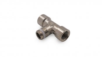 499 р. Фитинг тройник с фторопластовым кольцом Camozzi S2060 14-14 Camozzi s2060 14-14  с доставкой в г. Кемерово. Увеличить фотографию 1