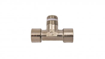 499 р. Фитинг тройник с фторопластовым кольцом Camozzi S2060 14-14 Camozzi s2060 14-14  с доставкой в г. Кемерово. Увеличить фотографию 3
