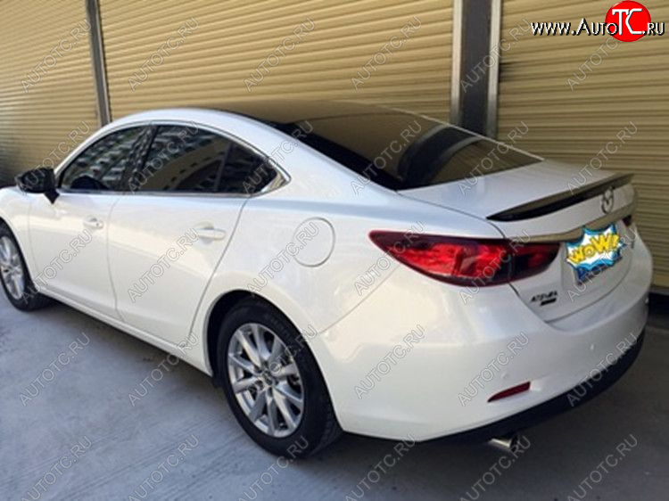 3 399 р.     Спойлер Mazda 6 GJ седан (12-н.в.) черный  mz6gj-spn02  с доставкой в г. Кемерово