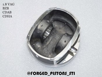 18 599 р. Поршни СТИ VolksWagen 1,8 BZB, CDAB под палец 2351мм кольца 1,21,52,0  153891738  с доставкой в г. Кемерово. Увеличить фотографию 3