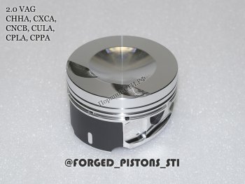 18 199 р. Поршни СТИ VolksWagen 2,0 CJKA палец 2351мм кольца 1,21,52,0  153891743  с доставкой в г. Кемерово. Увеличить фотографию 1
