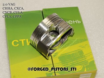 18 199 р. Поршни СТИ VolksWagen 2,0 CHHC под палец 2351мм кольца 1,21,52,0  153891744  с доставкой в г. Кемерово. Увеличить фотографию 4