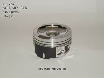 17 999 р. Поршни СТИ VolksWagen 2,0 AGU (CR=9,0) кольца 1,21,52,0  156178987  с доставкой в г. Кемерово. Увеличить фотографию 2